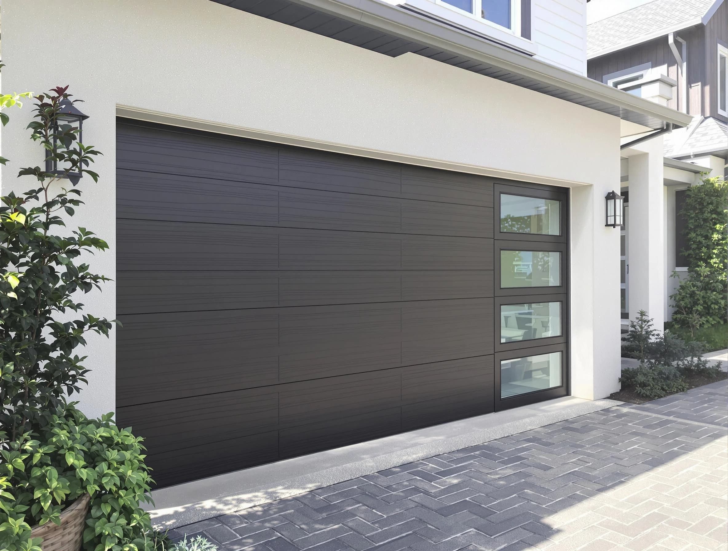 Custom garage door installation by Lebanon Garage Door Repair in Lebanon