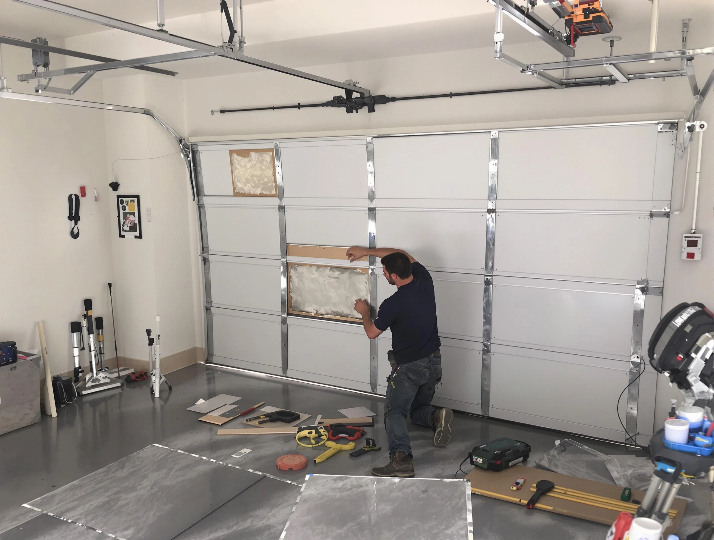 Garage Door Panel Repair in Lebanon