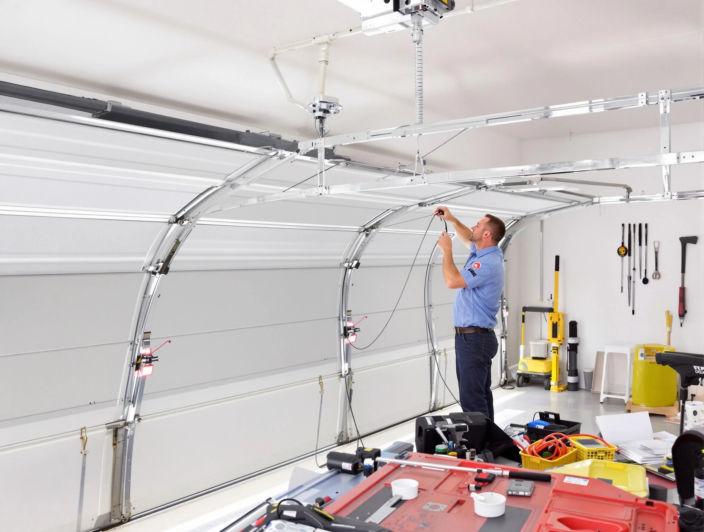 Garage door cable repair service by Lebanon Garage Door Repair in Lebanon