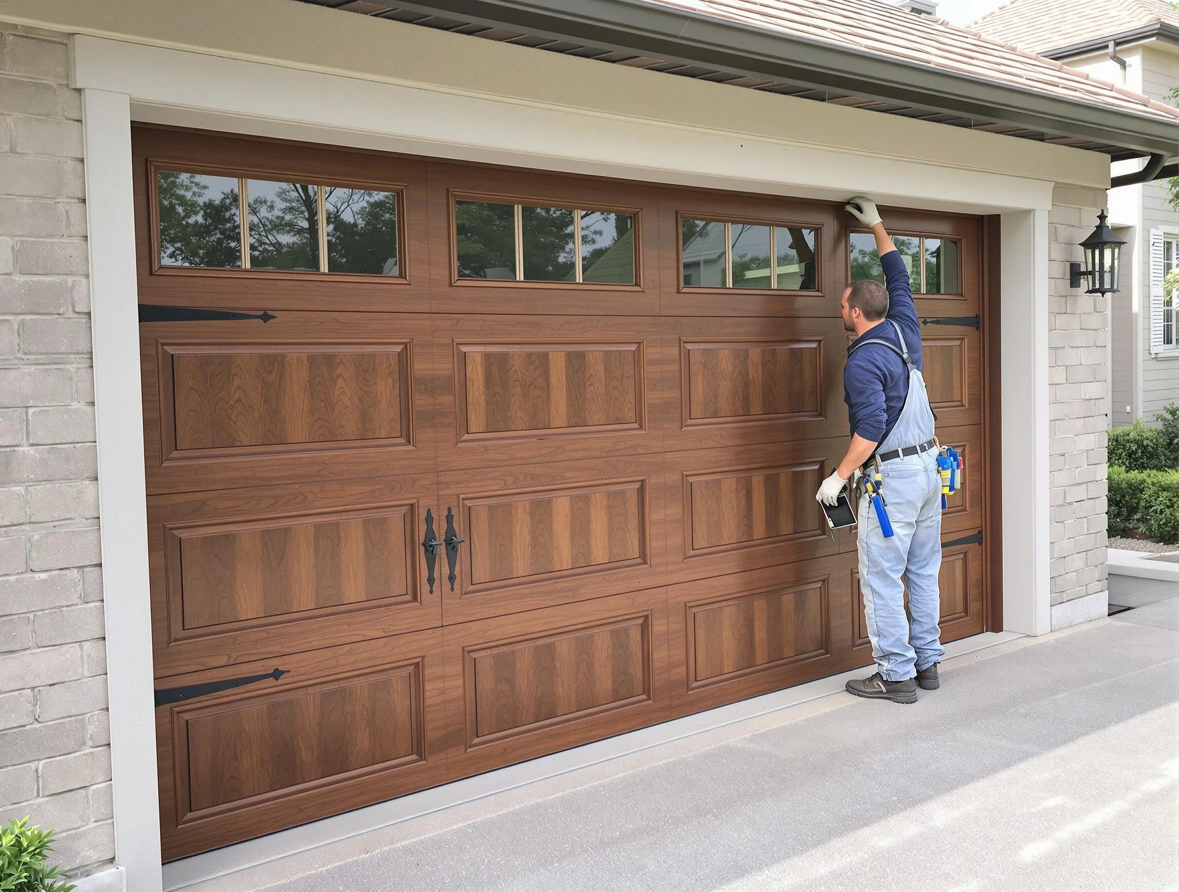 Custom garage door showcase by Lebanon Garage Door Repair in Lebanon