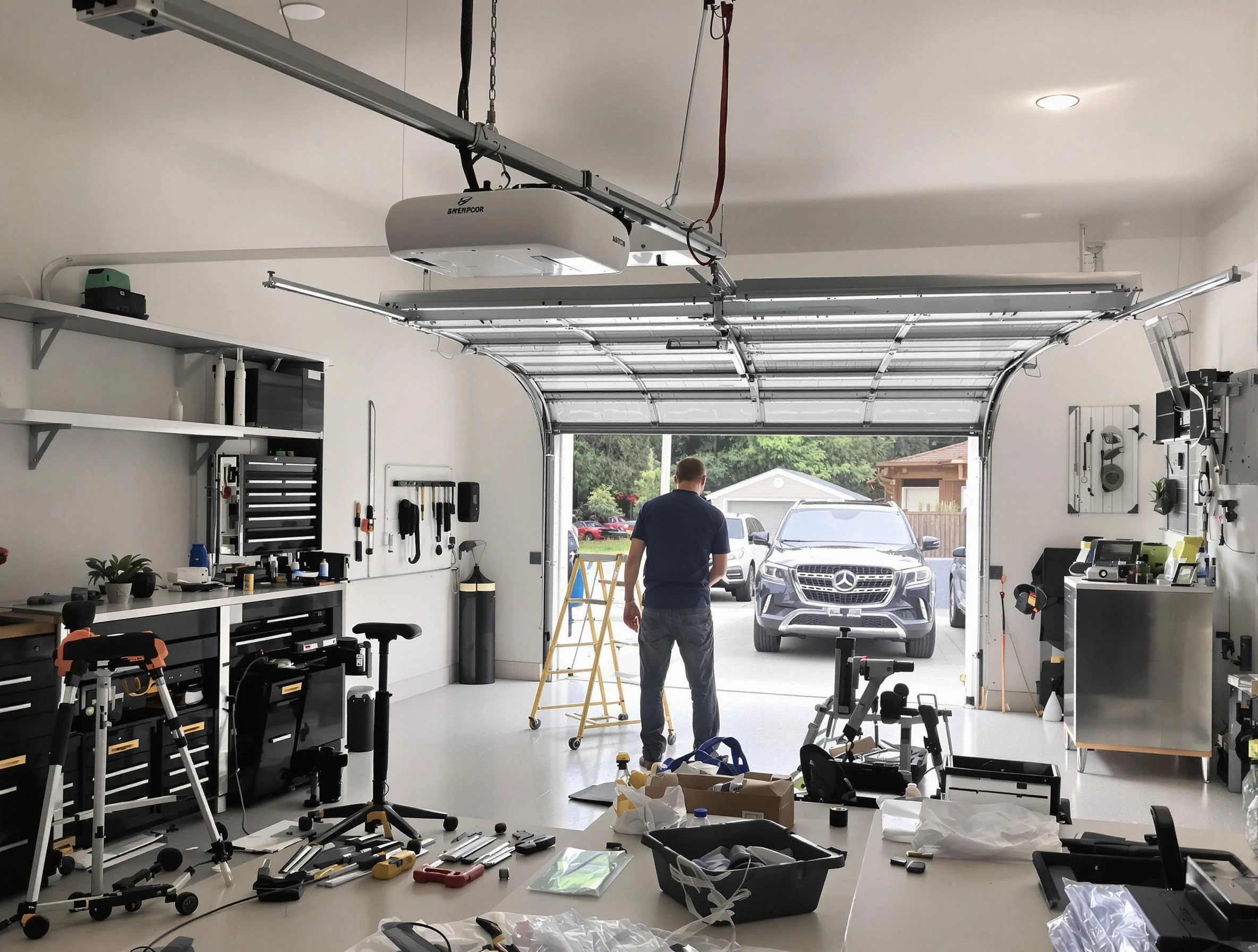 Garage door opener installation by Lebanon Garage Door Repair in Lebanon